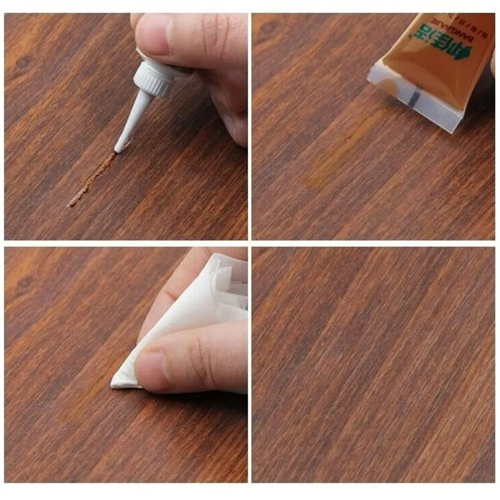 

Door Pothole Touch Up Wood Glue Wood Filler Furniture Repair Paint Repair Cream Refinish Paste