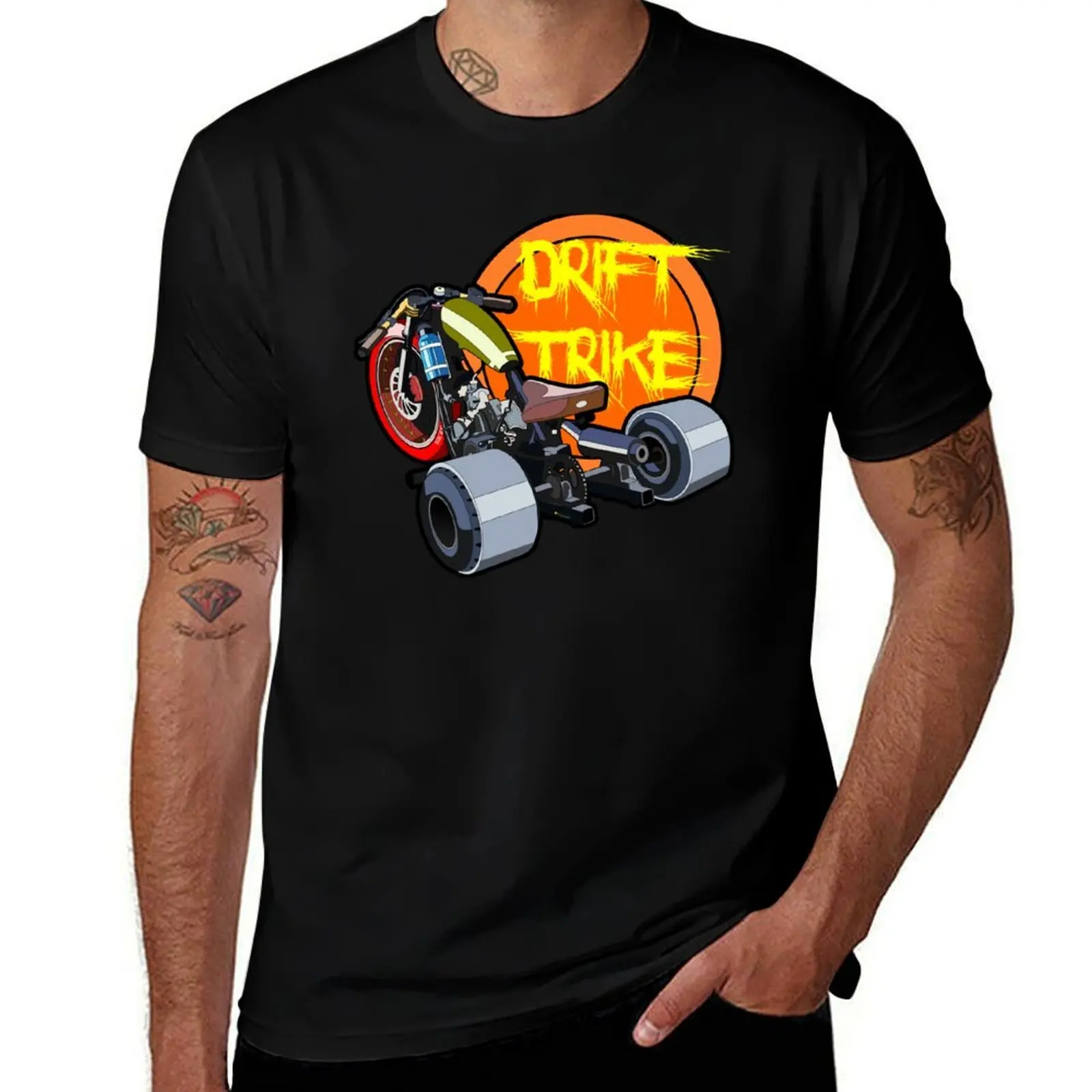 

drift trike T-Shirt Fashion Letter Print T-Shirt