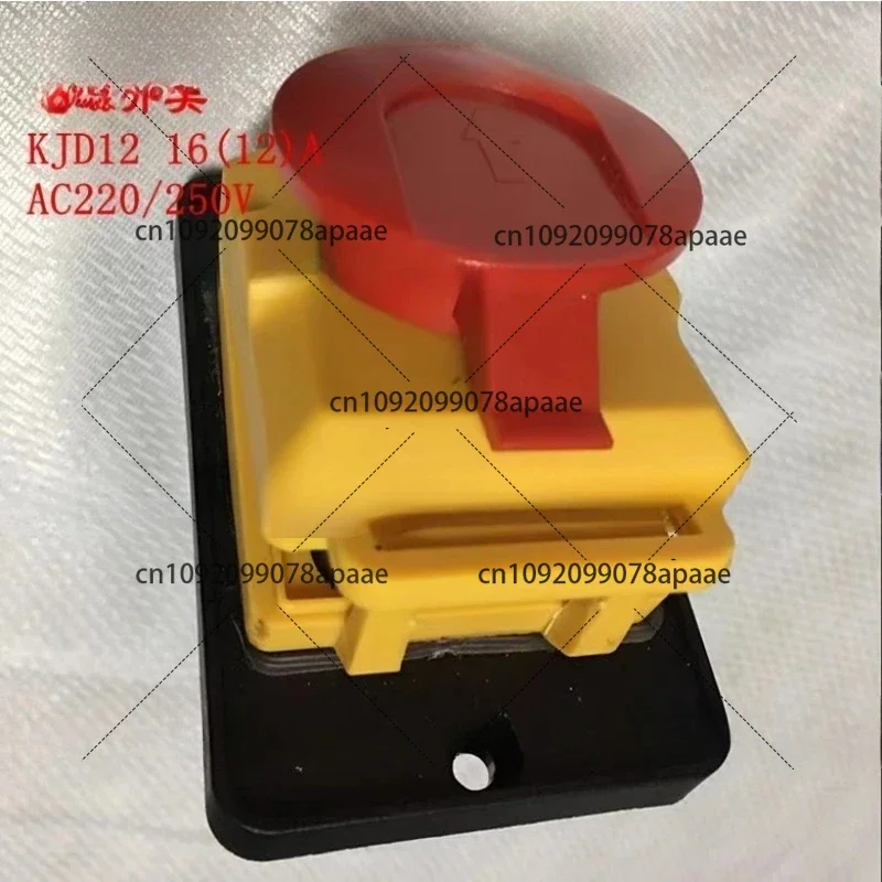 مفتاح كهرومغناطيسي، مفتاح زر مغناطيسي KJD12 12A 220V مقاوم للماء ومقاوم للانفجار، مشغل مغناطيسي KJD18 #3