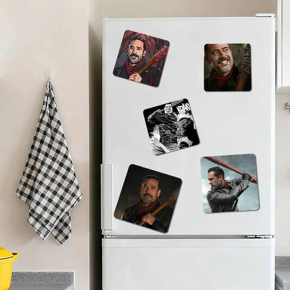 N-Negan W-Walking D-Dead Refrigerator Magnet Personalized Creative Magnetic Stickers With Magnets