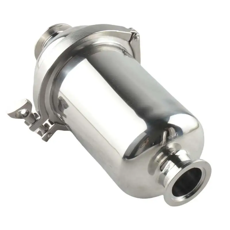 

20-1000 меш 5 дюймов L-265 мм KF25 KF40 Вакуумный зажим SUS 304 316L Встроенный фильтр из нержавеющей стали для домашнего пивоварения