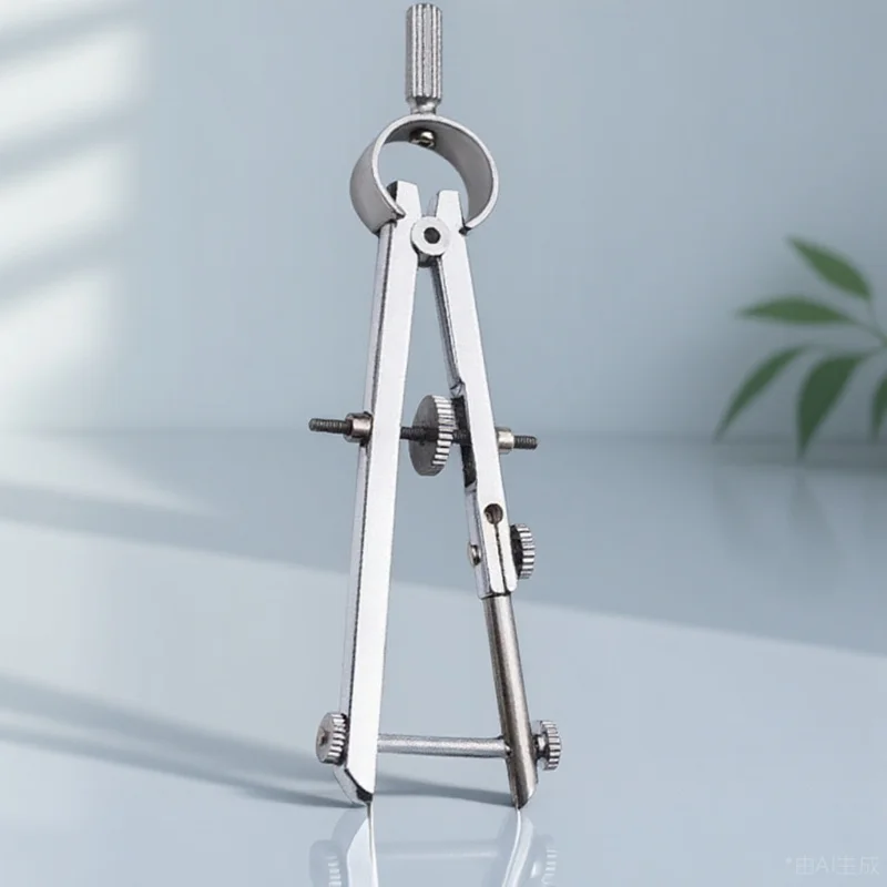 

Wear Resistant Compass Metal Spring Material Practical for Students Designers Art Projects Accessory Compass