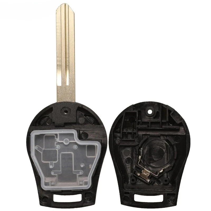 10 pçs 2/3/4 botões escudo chave remota do carro para nissan juke março qashqai ensolarado sylphy tiida x-trail cubo s sl rogue