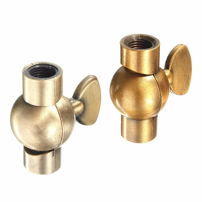 Vintage Retro Light Bulb M10 Holder Socket Droplight Connector Zinc Alloy Material Gold Bronze/Green Bronze Lamp Bases