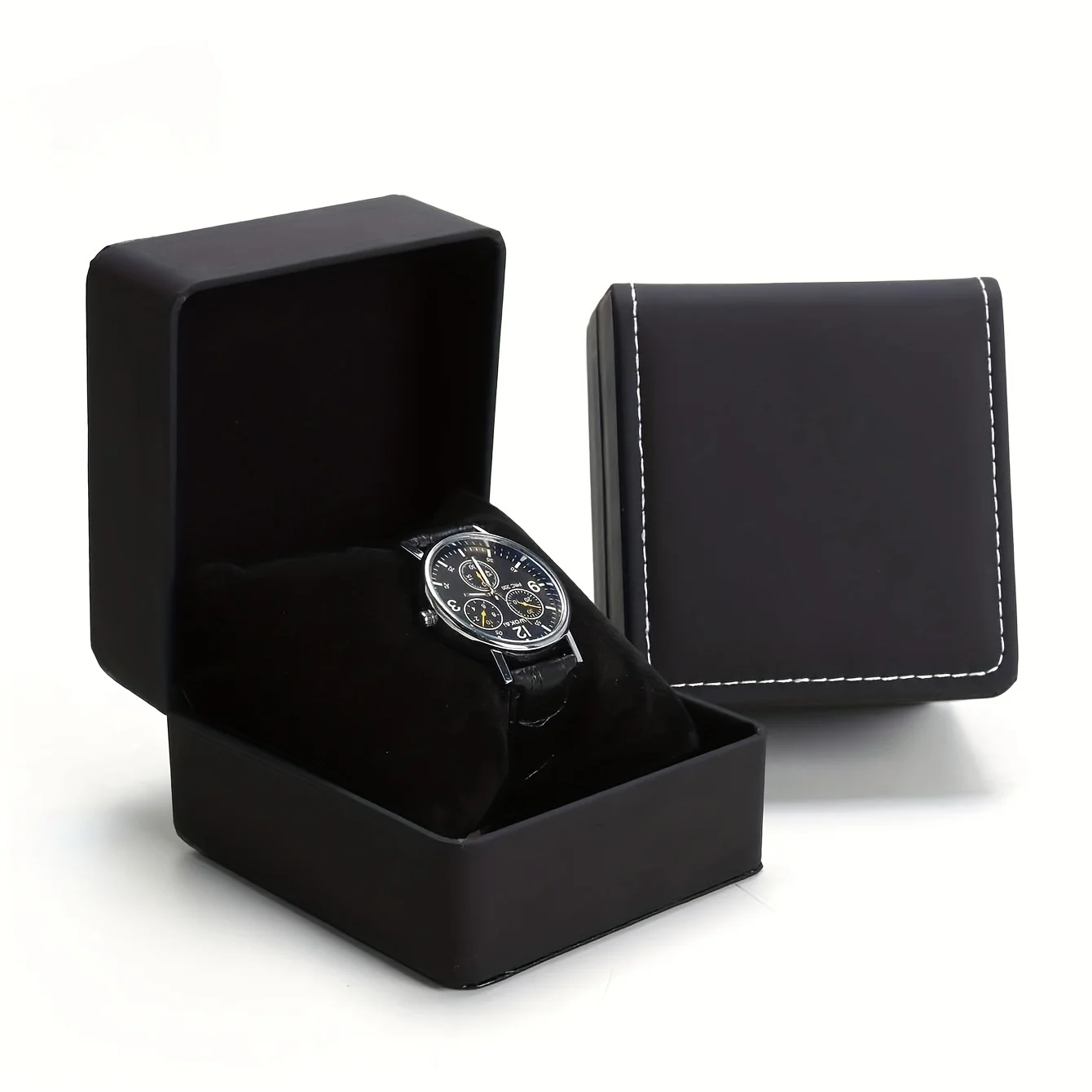 Portable Watch Storage Box, Single Watch Display Box, High-End Watch Gift Packaging Jewelry Box