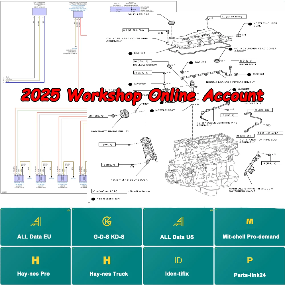 2025 Alldata Online Account Newest All Data Wiring Diagrams Workshop Car Repair Software Support Mobile Login