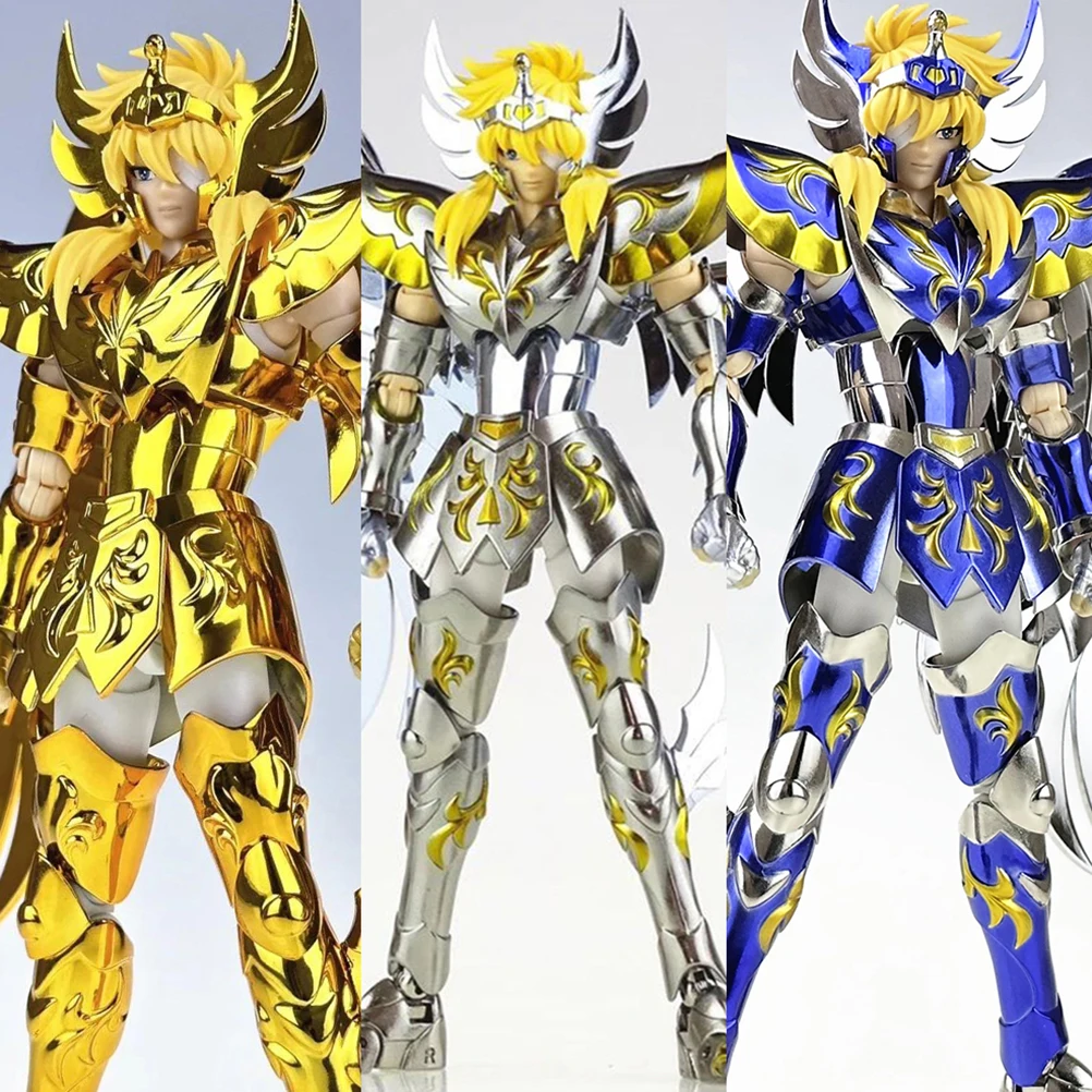 

ST Модель Saint Seiya Myth Cloth EXM/EX Soul of God EX SOG Cygnus Hyoga/10TH/Золотая бронза Святой рыцари Зодиака Металлическая модель