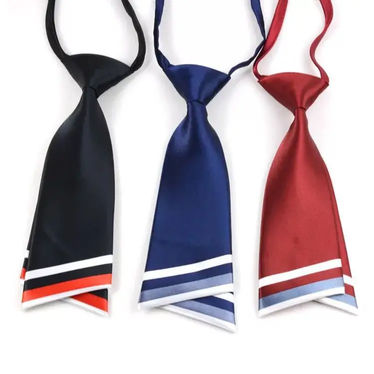 Sailor Dance Korean Edition Double layered Knife Tie Small Suit Accessories Square Dance Team Dance Performance Multi colored Sm