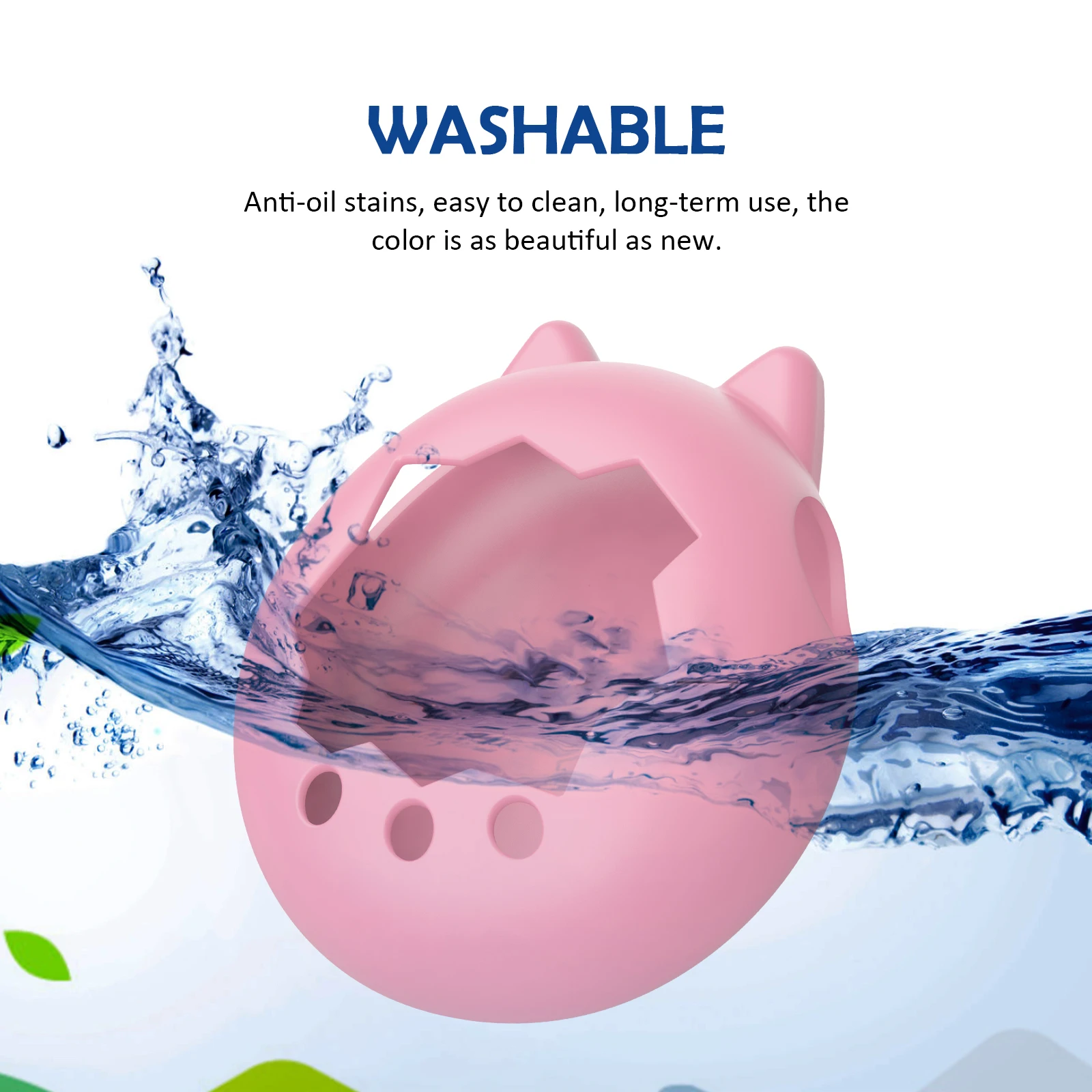 

Games Console Soft Cover Liquid Silicone Fall Resistant Cute Protective Cover Non-Slip For Tamagotchi Paradise Games Accessories