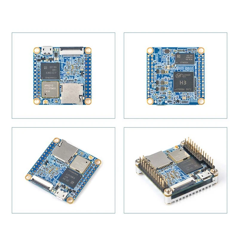 For Nanopi NEO Air Allwinner H3 512MB+8GB EMMC Wifi+Bluetooth Ubuntucore Ultra Small IOT Development Board With Antenna Kits