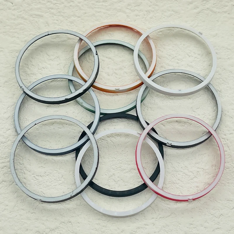 30.5mm SKX007 Replace Chapter Ring Fits SKX009 SRPD Watch Cases Plastic Inner Ring NH35 NH36 Men's diving Movement Refit Parts