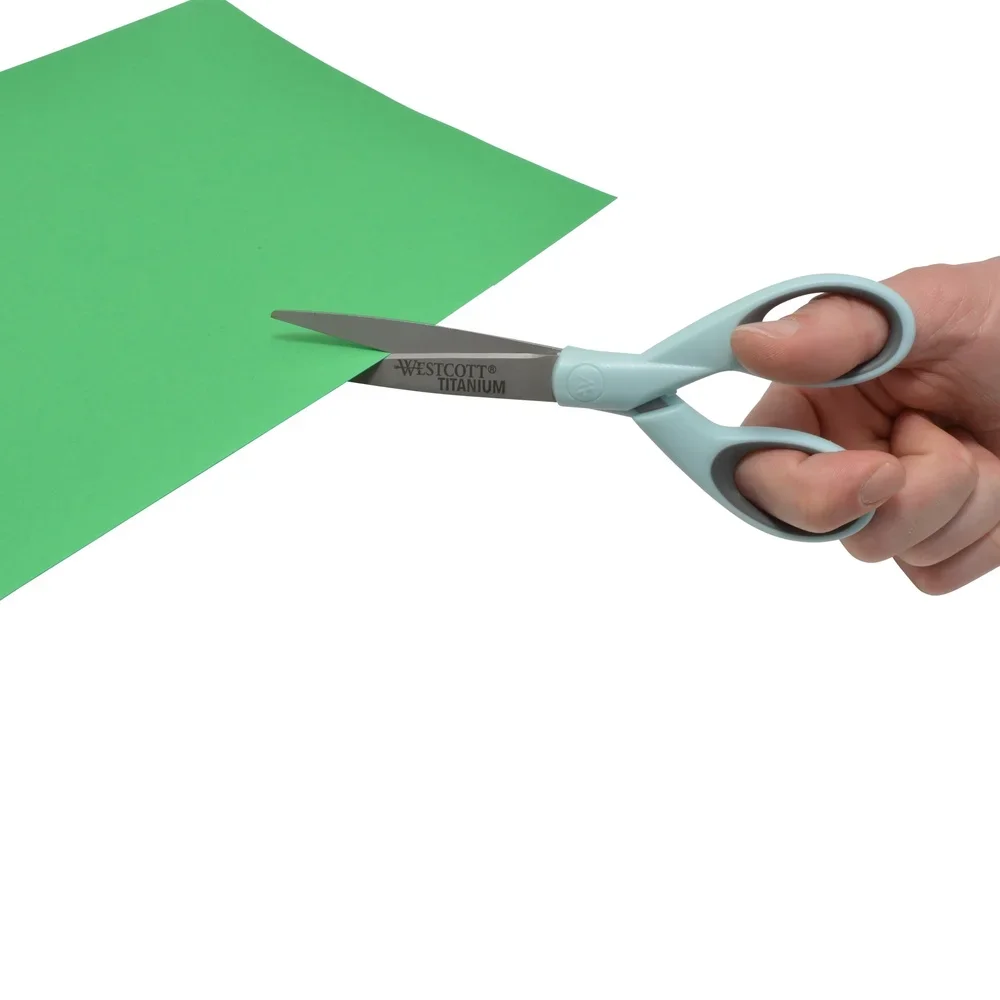 Titanium Sewing Scissors Micro-tip Blades Soft Comfortable Handle Right Left Hand Use Durable Cutting Tool Crafts Home Office