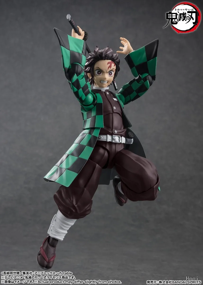 

【Original】BANDAI SHF Demon Slayer: Kimetsu No Yaiba Kamado Tanjirou Action Figures Collectible Toy