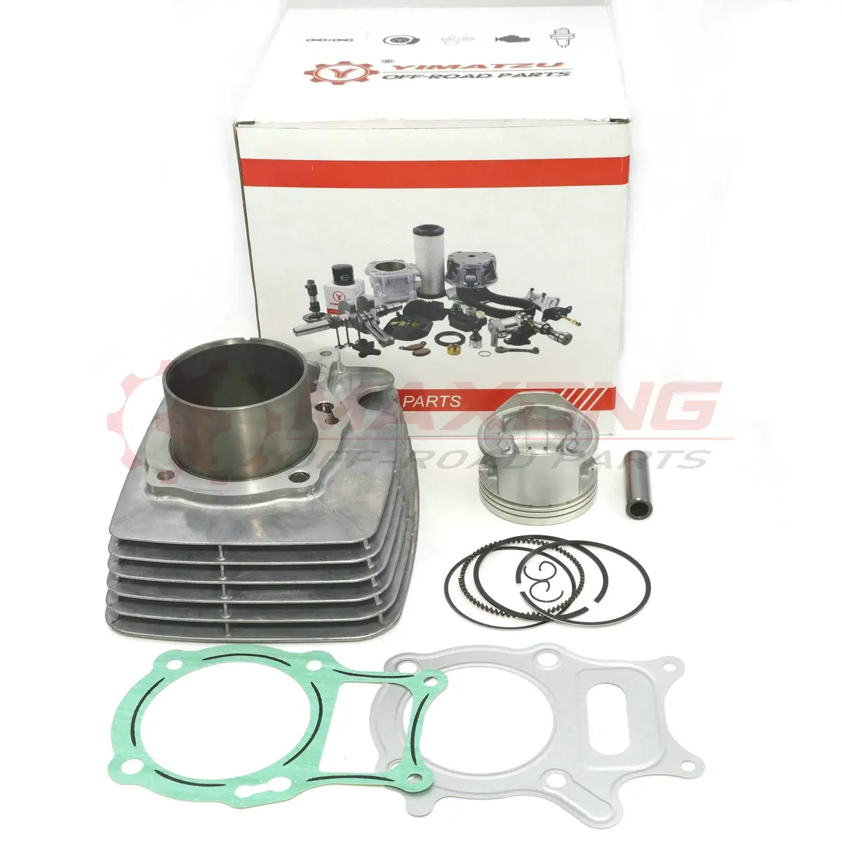 

Yimatzu Top End Rebuild Kit 68.5mm Bore Piston Cylinder Kit Fit for Honda Recon 250 TRX250 Sportrax TRX250EX 2001 – 2012 2013