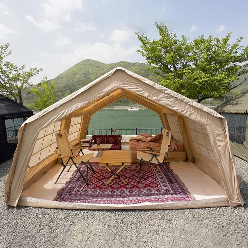 Camping inflatable tent