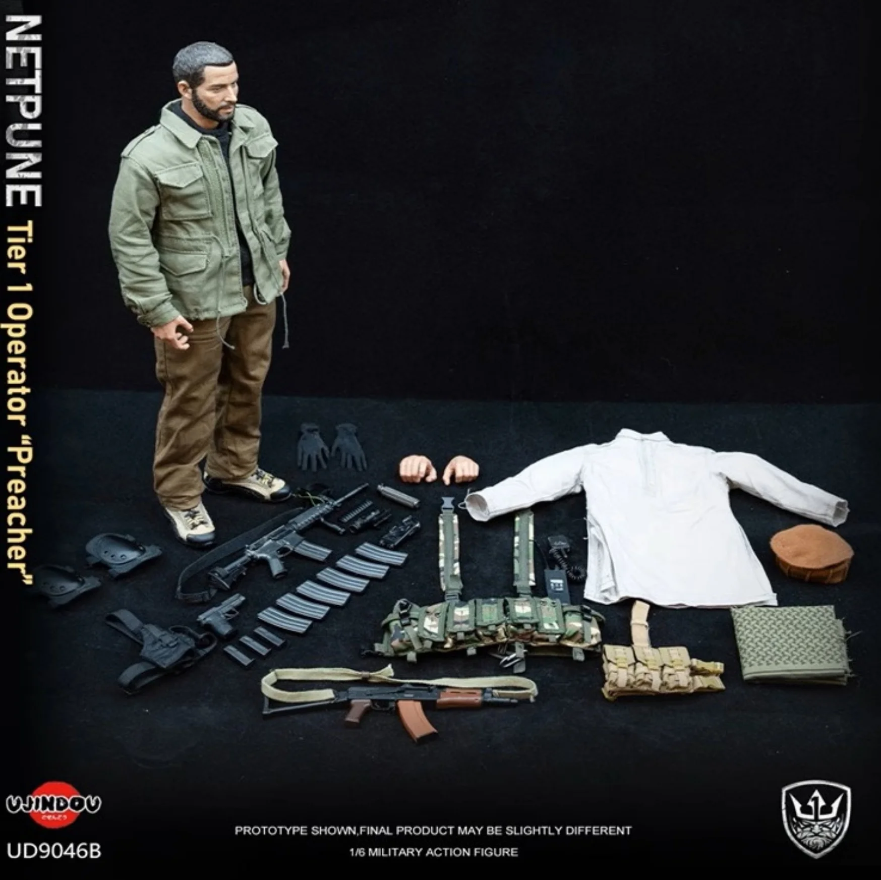 

UD9046B Фигурка солдат боевых войск 1/6