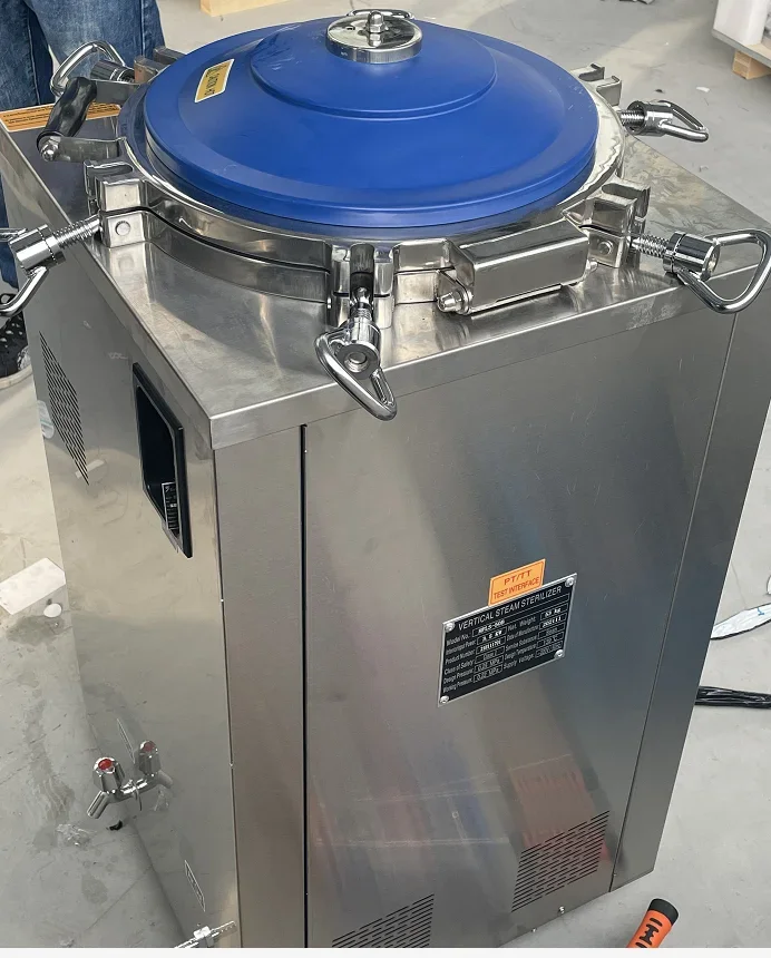 Esterilizador automático vertical de la autoclave de Digitaces del autoclave del vapor de la presión 35L