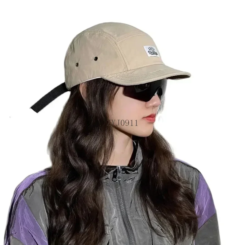 2025 في الهواء الطلق قصيرة حافة قبعة بيسبول الرجال سريعة الجافة قبعة الشمس الصيف التخييم الصيد التنزه قبعة المرأة الرجعية لينة