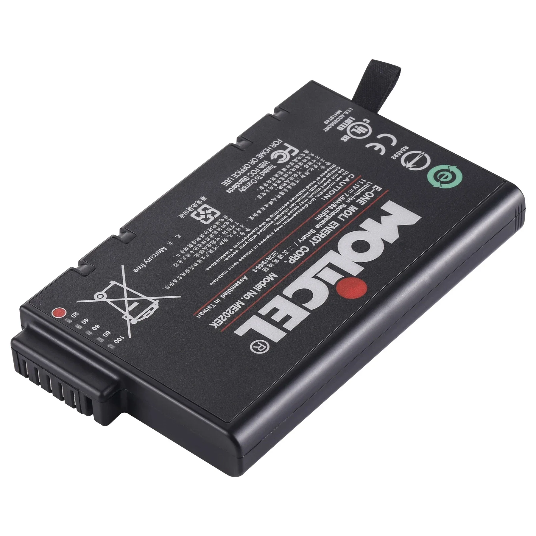 10.8V 7800mAh Li-ion rechargeable replacement for  battery pack R202i ME202