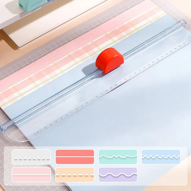 Portable Paper A4 A5 A6 Round Cutting Knife DIY Cutting Paper Knife Scrapbook Photo Trimmer Stationery Cards Cutters Tool