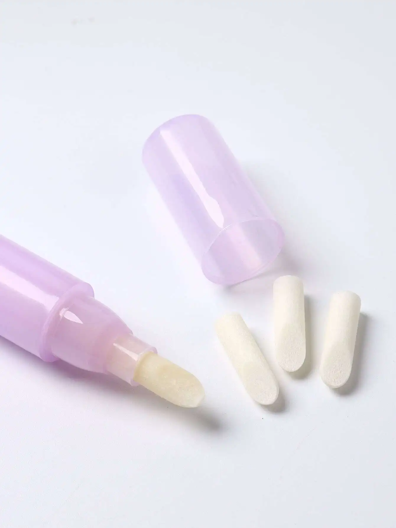 1 قطعة مسمار الفن مصحح القلم إزالة الأخطاء مع 3 نصائح أحدث مسمار مصحح طلاء الأظافر القلم الأنظف محو مانيكير #6