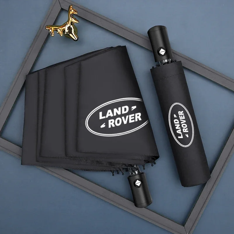Полностью автоматический складной зонт с логотипом автомобиля для Land Rover Ranger Autobiography Freelander Evoque Rover Sport Evoque L322