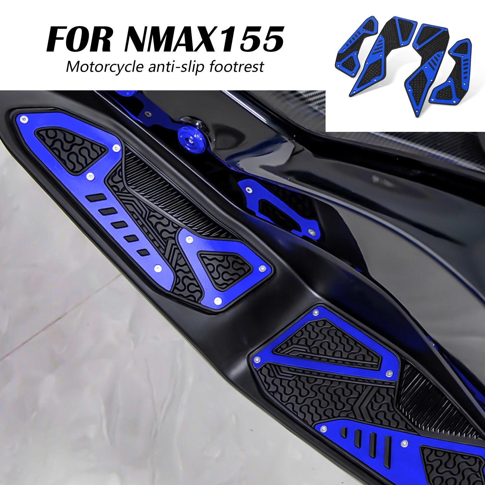 

Новые подножки/платформы для мотоциклов Yamaha NMAX155 V3, NMAX125 V3 2025-2026 годов выпуска