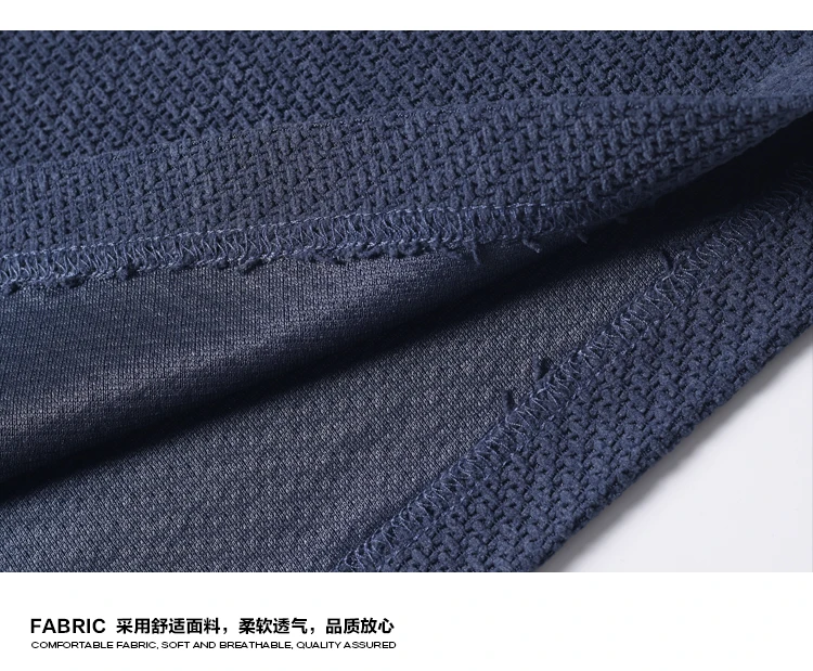 Herren Oversized Polo Kurzarm-Oberteil mit Wabenstruktur, Reverskragen für Freizeit, Pendeln und Alltag – Detail 11