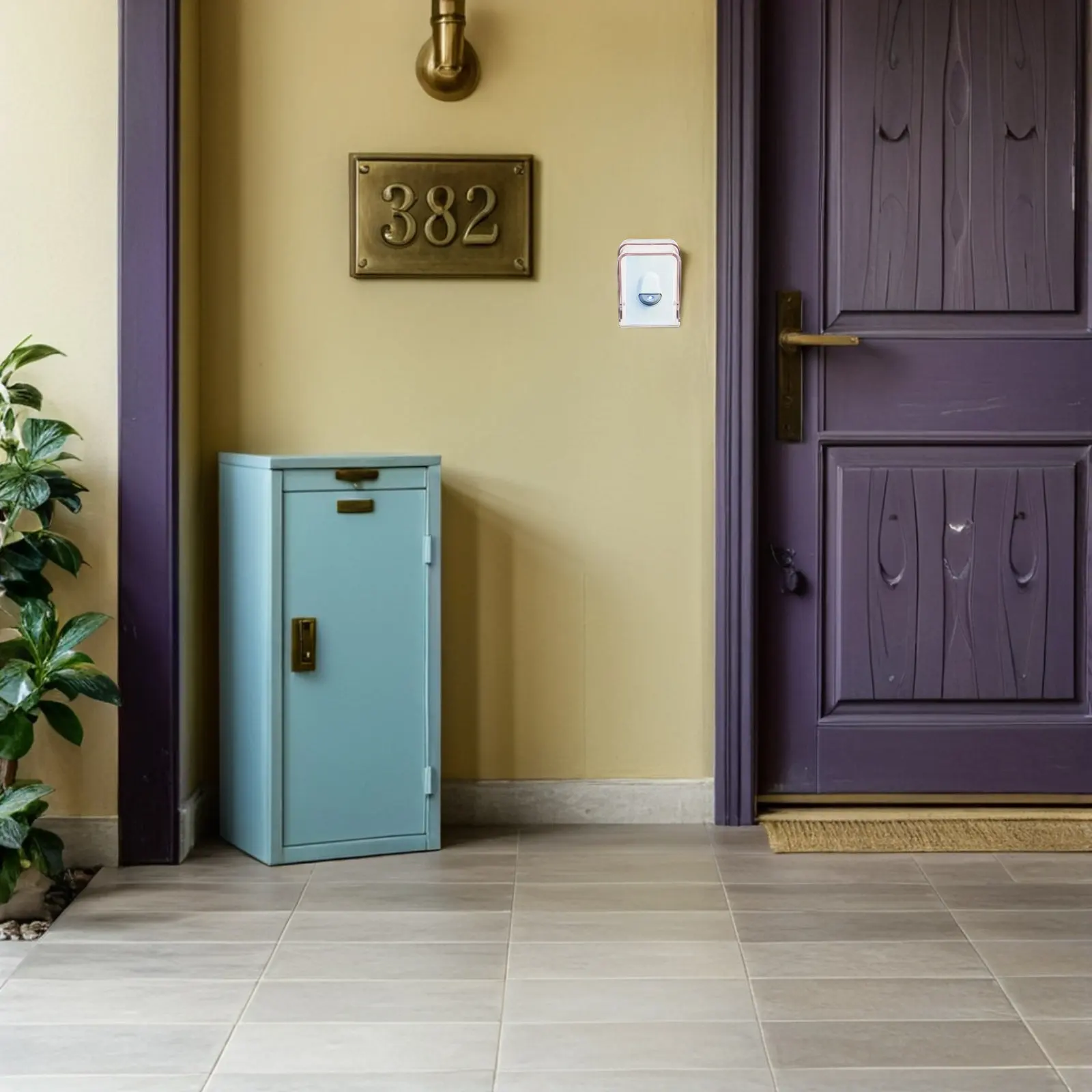 

2 шт. прозрачных пластиковых чехла для дверного звонка, водонепроницаемые, всепогодные, для уличных беспроводных дверных звонков, защитные, от дождя, кристально прозрачные