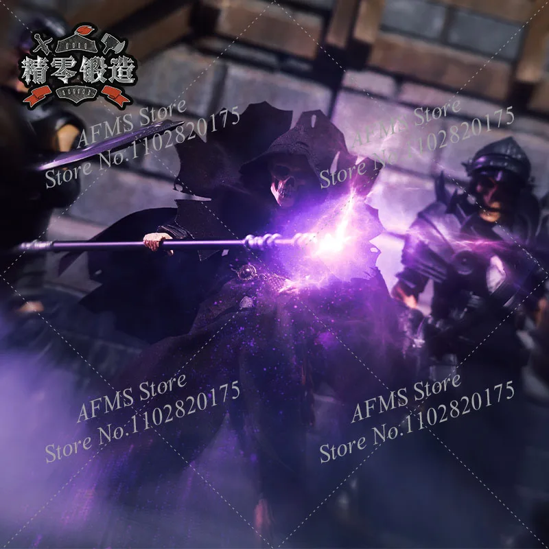 ‌ Quattro cavalieri scala 1/12 mantello scheletrico mago Deathwave scheletro soldato mantello top outfit ‌   Per il corpo della action figure da 6 pollici