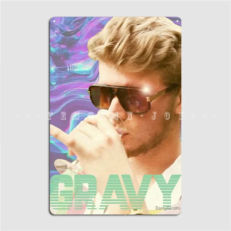 Yung Gravy Metal Plaque Poster Cinema Living Room Pub Garage Vintage Poster Tin Sign Posters