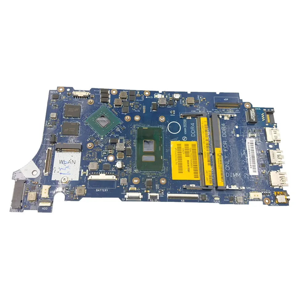 Imagem -06 - Placa-mãe Portátil para Dell Inspiron Cpu i3 i5 I77th Gen 940mx Gpu Cn0kp4n2 0kp4n2 Ddr4 Bkd40 La-d821p 7460 Ddr4