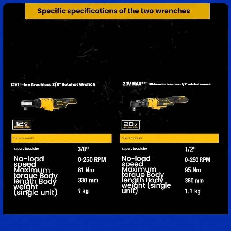 DCF512 3/8 "فرش السقاطة الزاوية اليمنى وجع LED مفك البراغي اللاسلكي متغير السرعة مفتاح كهربائي 12 فولت أداة كهربائية #5