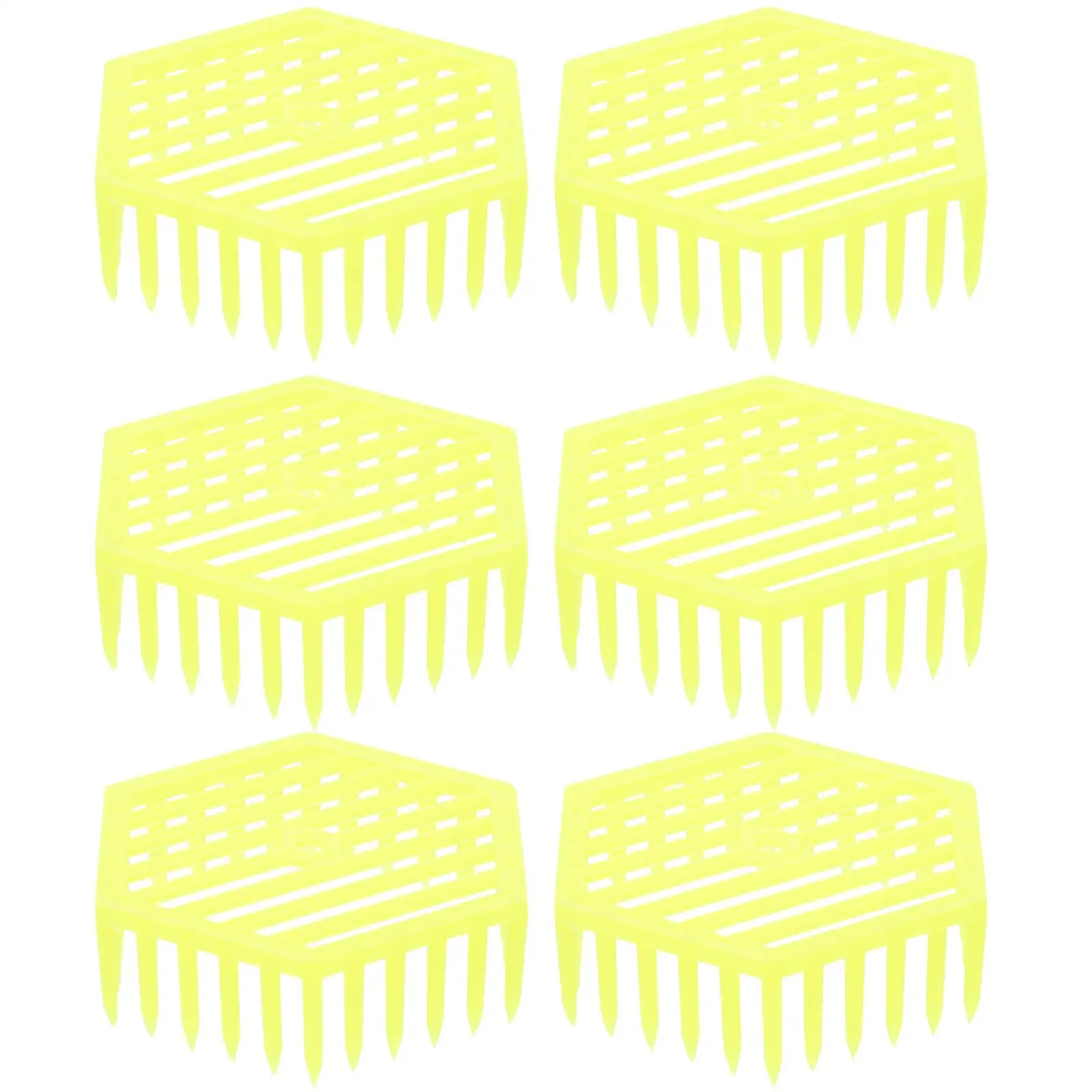 

6pcs Queen Cage Beekeeping Accessory Beekeeping Tool Plastic Hive Accessories Safe Durable Bee Tool Random Color