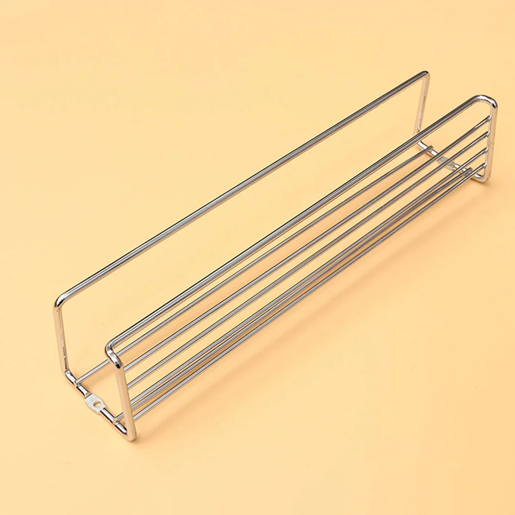 

1pc Premium Metal Spice Mounted Organizer Strong Storage Kitchen Seasoning Stand Anti-Rust Waterproof Dusting Rack For