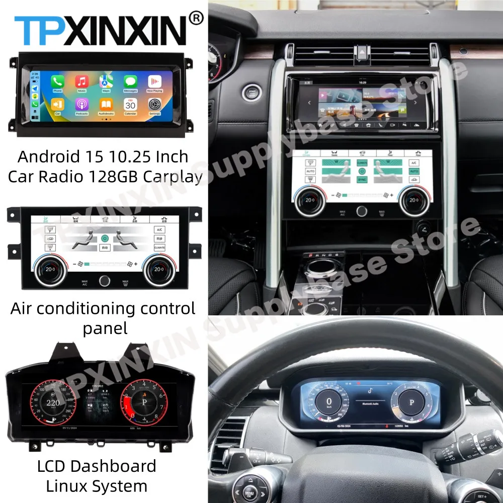 

For Land Rover Discovery 5 2017~2021 Linux Plug and Play Digital Performance Display Dashboard DenaliDigital Instrument Cluster