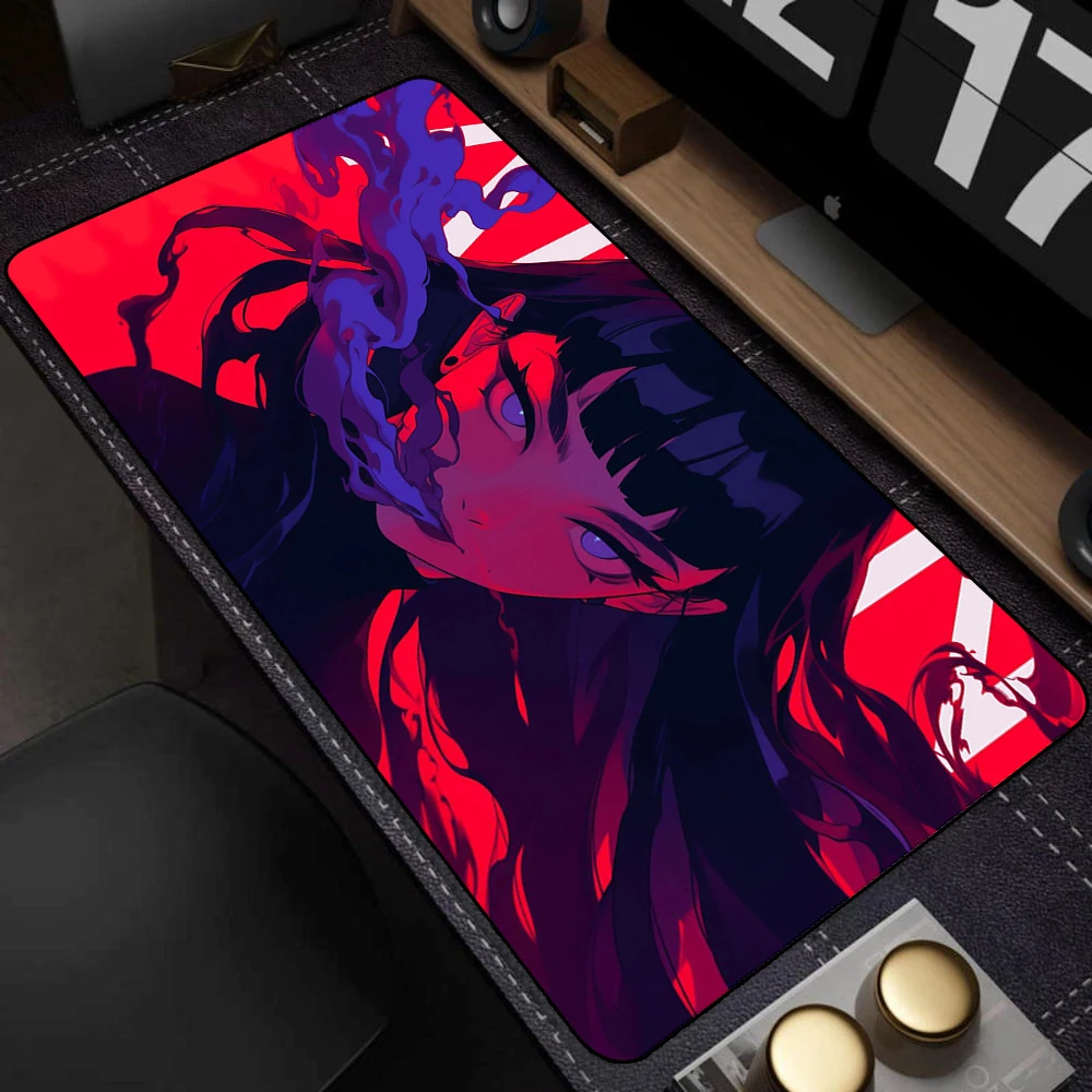 Large Gaming Mousepad Sexy Anime Girls Rubber Mouse Mat Computer Mouse Pad PC Gamer Accessories Office Non-Slip Laptop Desk Mat