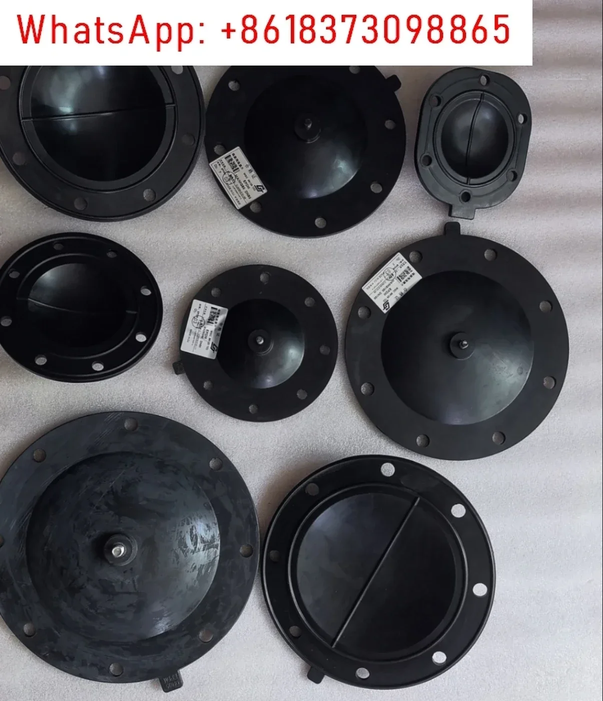 1Pcs supporting rubber lining, sanitary diaphragm valve DN65DN80DN100DN125DN150 diaphragm sheet EPDM