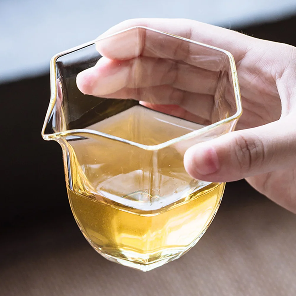 

Hammered Glass Teaware Set Heat Resistant Glass Tea Dispenser for Home Office Japanese Style Kung Fu Tea Ceremony Professional