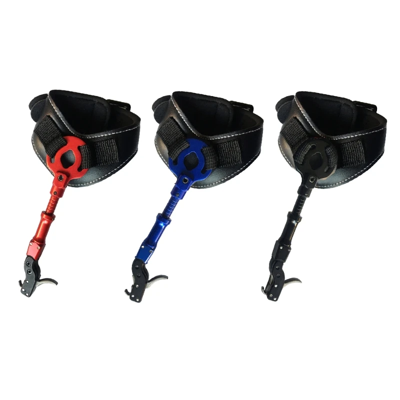 

Compound Bow Caliper Release Adjustable Wrist Strap Bow Release Caliper