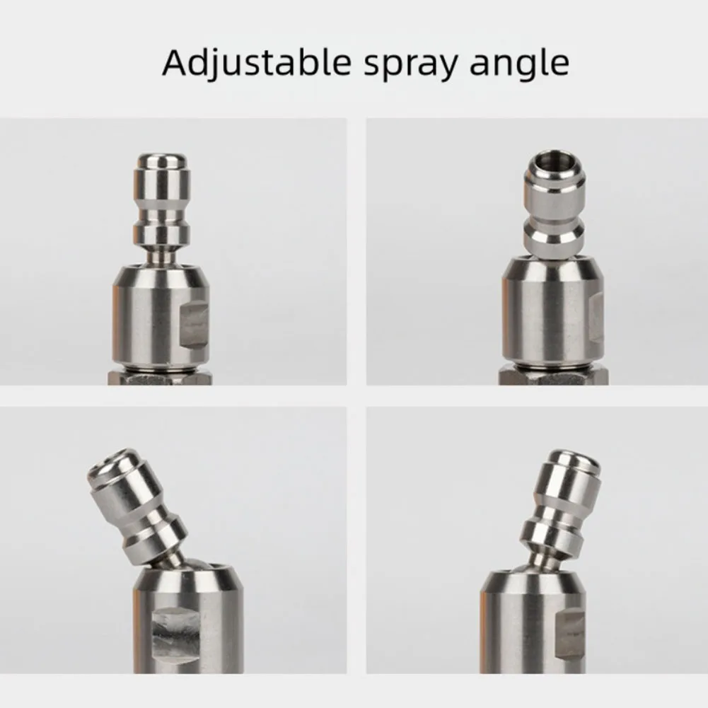 

Очистка на открытом воздухе, вращающийся на 360° соединитель, соединительный картридж для очистки высокого давления, устойчивый к окислению материал