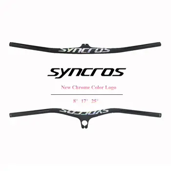 SYNCROS 山地一體式車把,碳纖維鍍鉻款,30-110mm,FRASER IC SL,8° -17° -25° 8 最佳銷售 蒂蒙登山車 - №2