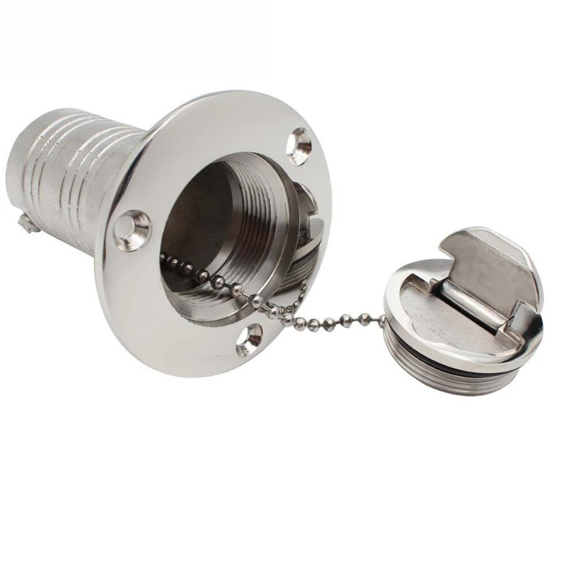 Stainless steel 316 small flap refueling port, yacht fuel tank port, marine water injection hatch cover, oil hatch cover
