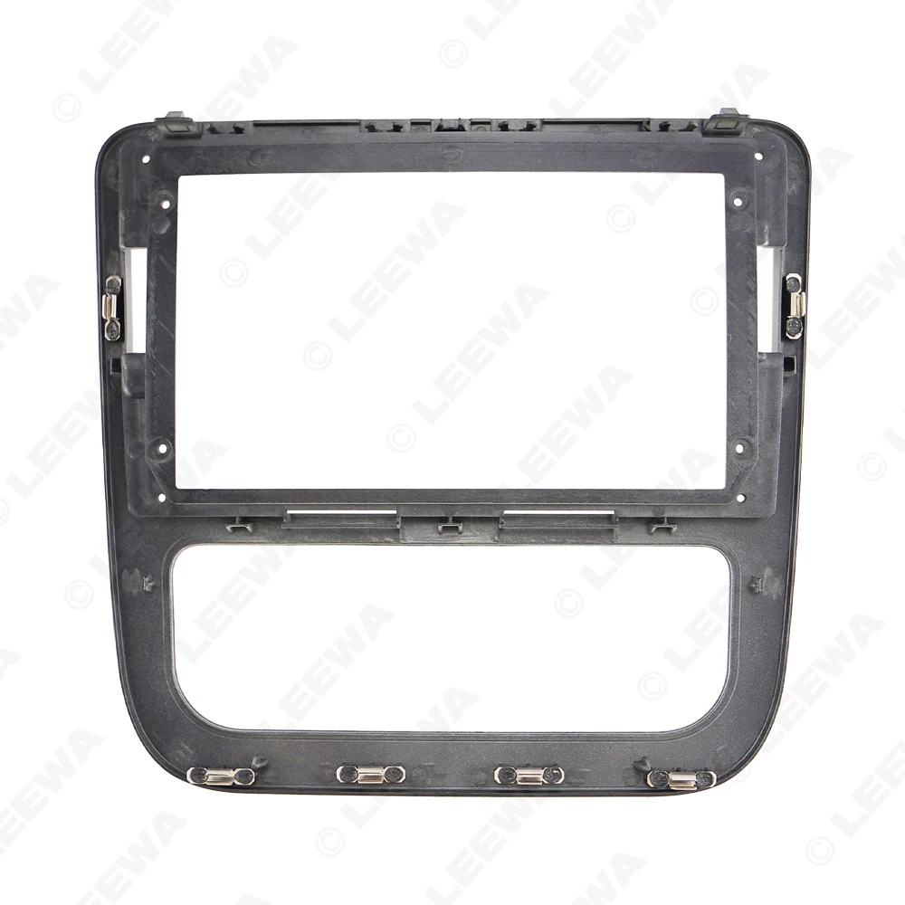 LEEWA Car Radio Stereo 2Din Fascia Frame for Volkswagen Scirocco (09-2014) 9 Inch Big Screen DVD Dashboard Panel Mount Trim Kit