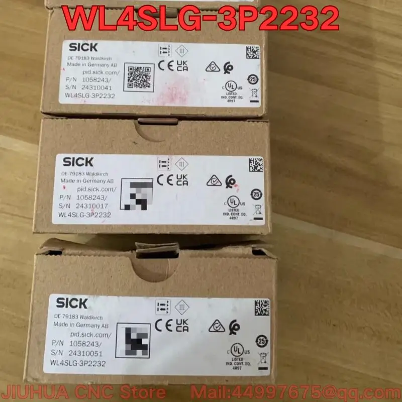 

New WL4SLG-3P2232 photoelectric sensor