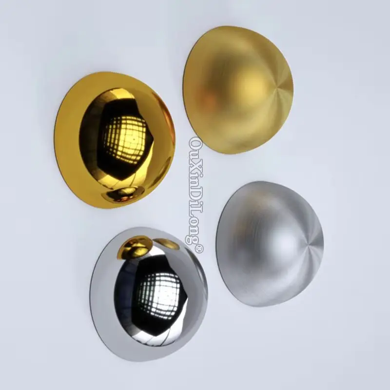 

Luxury 50PCS 304 Stainless Steel Hemisphere Advertisement Nails Acrylic Glass Mirror Nails Screw Villa Gate Door Decorative Caps