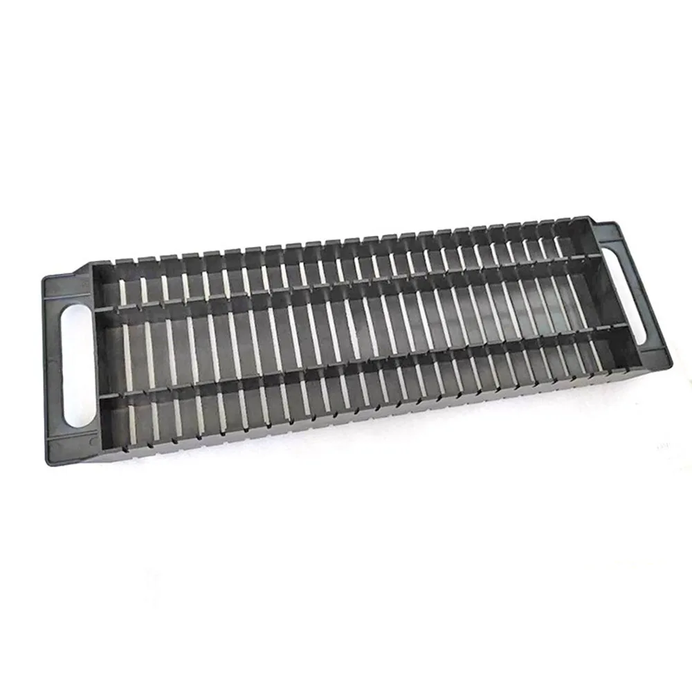 ESD PCB Holder Circuit Board Storage Tray Anti-static Bracket PCB Slot Plastic Storage Turnover Racks