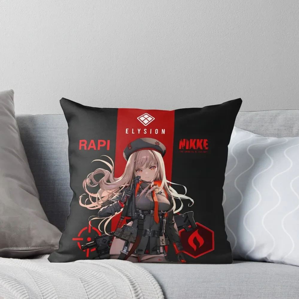 Rapi (Goddess of Victory Nikke) Throw Pillow Luxury Sofa Cushions Pillowcase Pillow