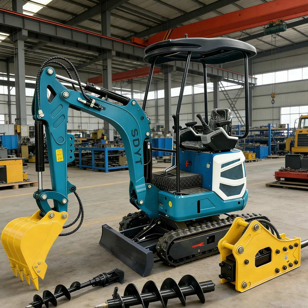 

Индивидуальный мини-экскаватор 2,0 тонны с двигателем Kubota, гидравлический гусеничный экскаватор для строительства, малая землеройная машина с CE EPA