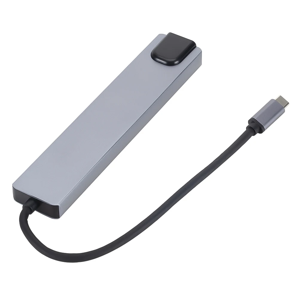 Koncentrator USB C z RJ45 1000 mb/s Lan 8 w 1 typ C do 4K Adapter HDMI czytnik kart SD/TF PD szybkie ładowanie dla komputerów MacBook Laptop